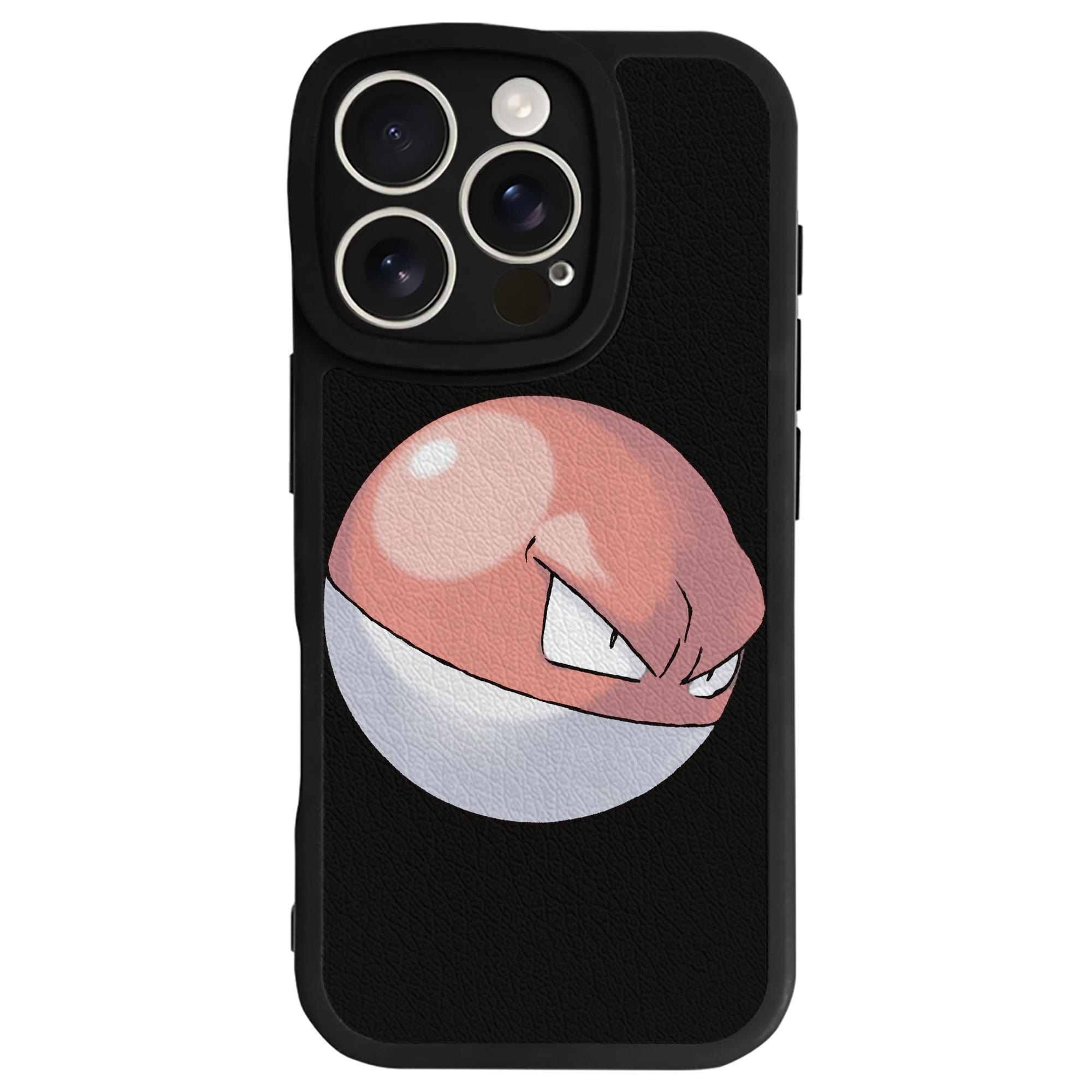 （画像用） ポケットモンスター Pokémon 【iPhone 16シリーズ対応】シリコンスマホケース（レザー調） 材質：シリコン